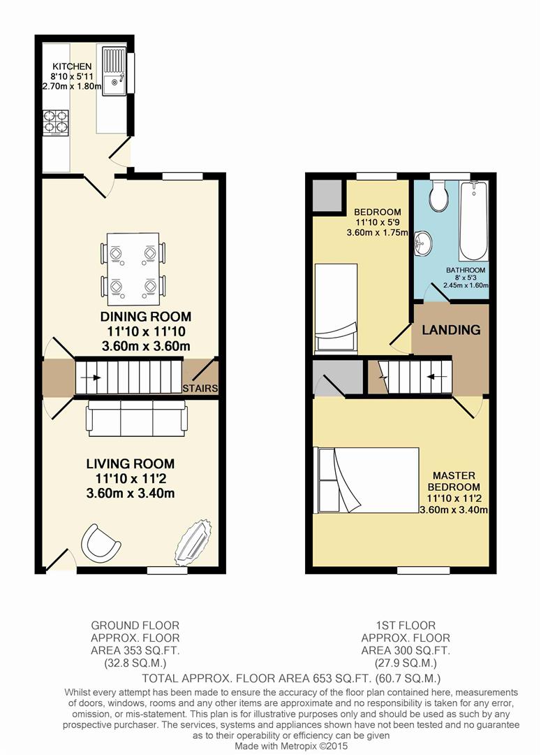 Floorplans For Woodseats Road, Sheffield