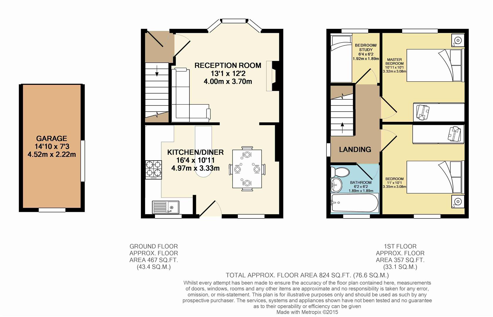 Floorplans For Drury Lane, Coal Aston, Dronfield