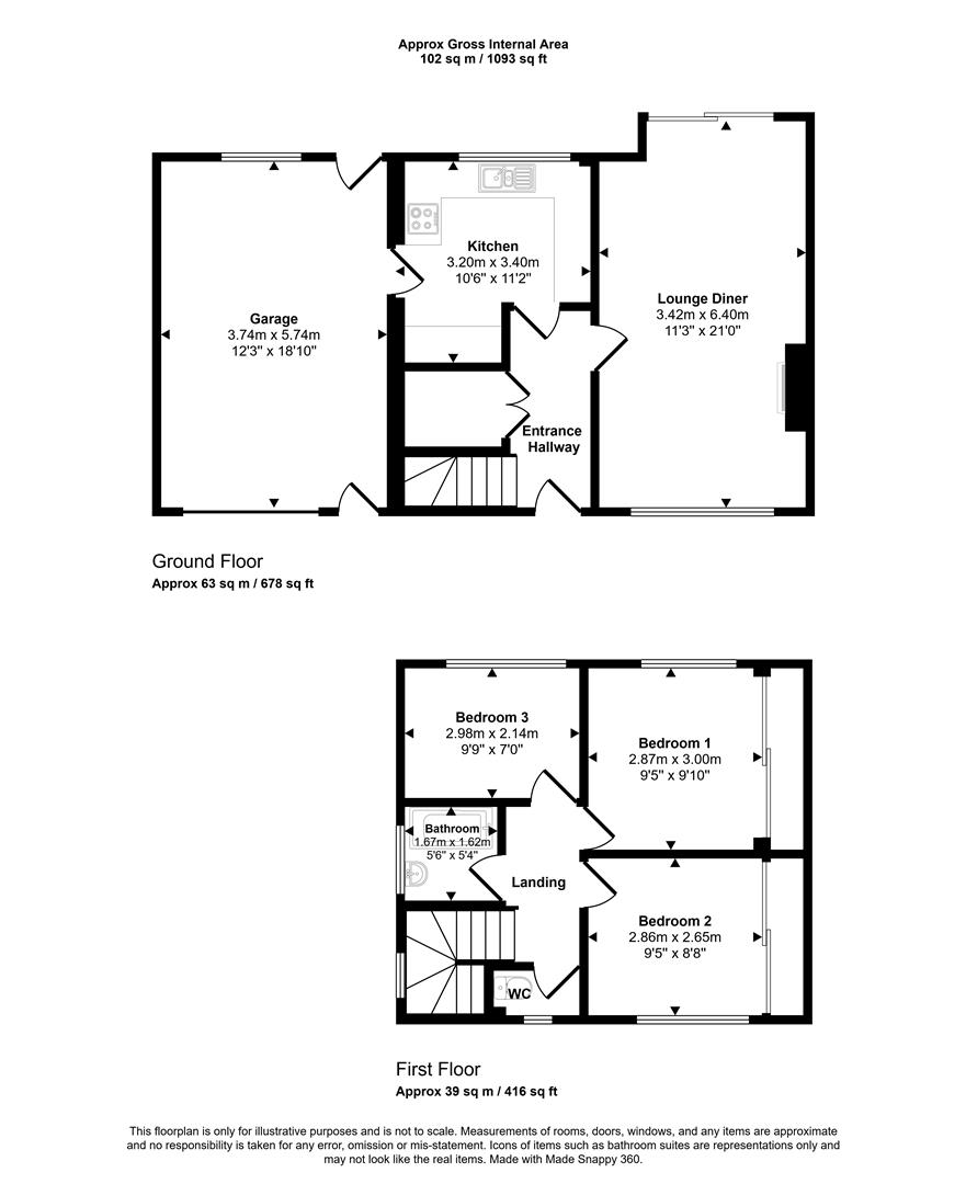 Floorplans For Carter Knowle Avenue, Sheffield