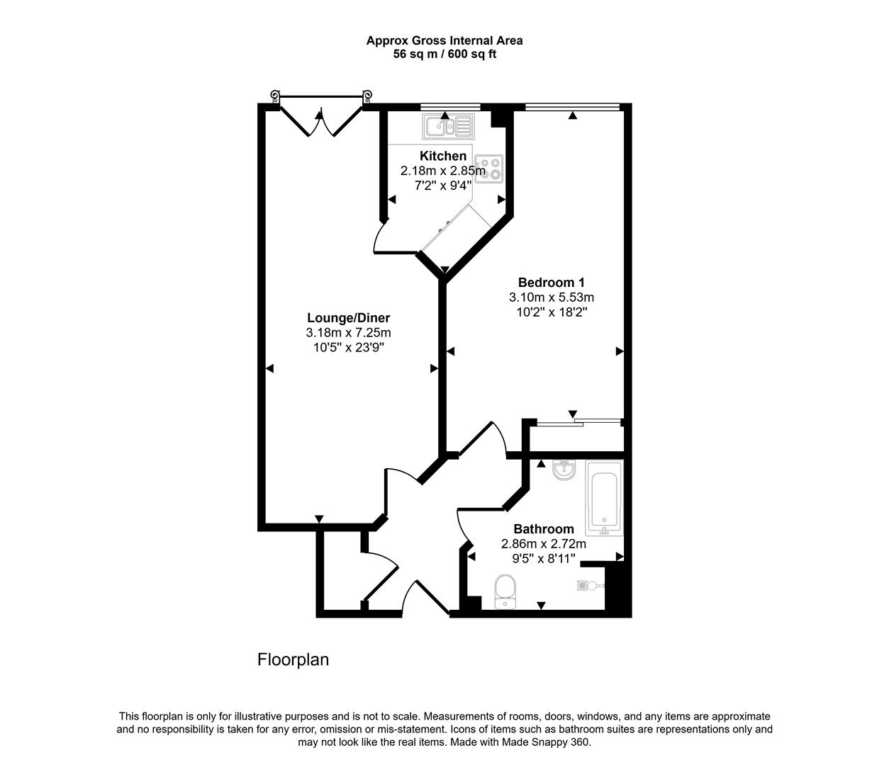 Floorplans For Abbeydale Road, Sheffield