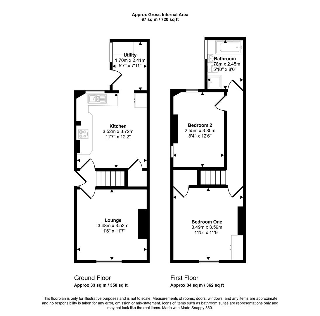 Floorplans For Linburn Road, Sheffield