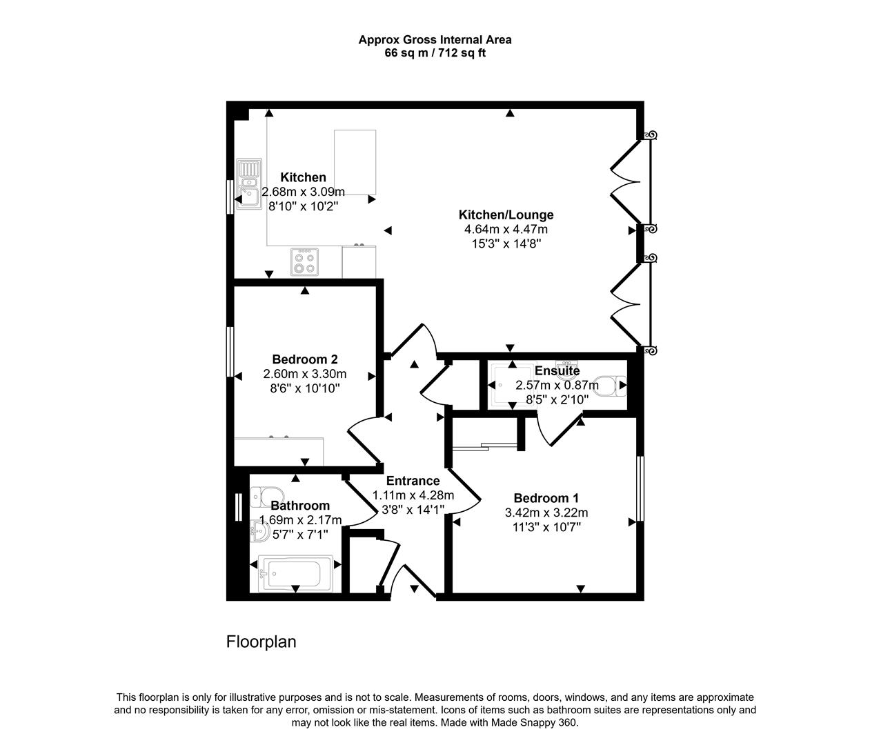 Floorplans For Bluecoat Rise, Sheffield