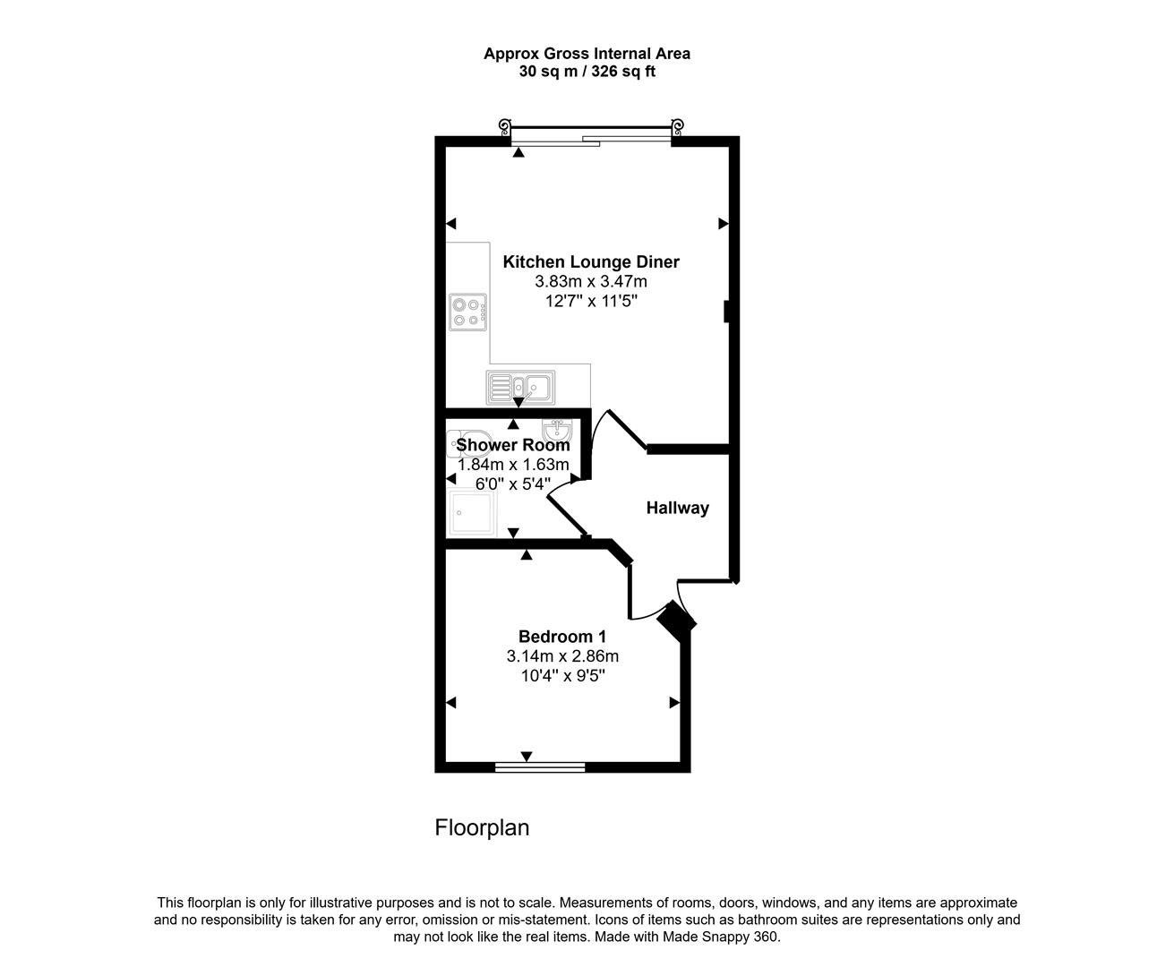 Floorplans For Aslam House, 132 Albert Road, Sheffield