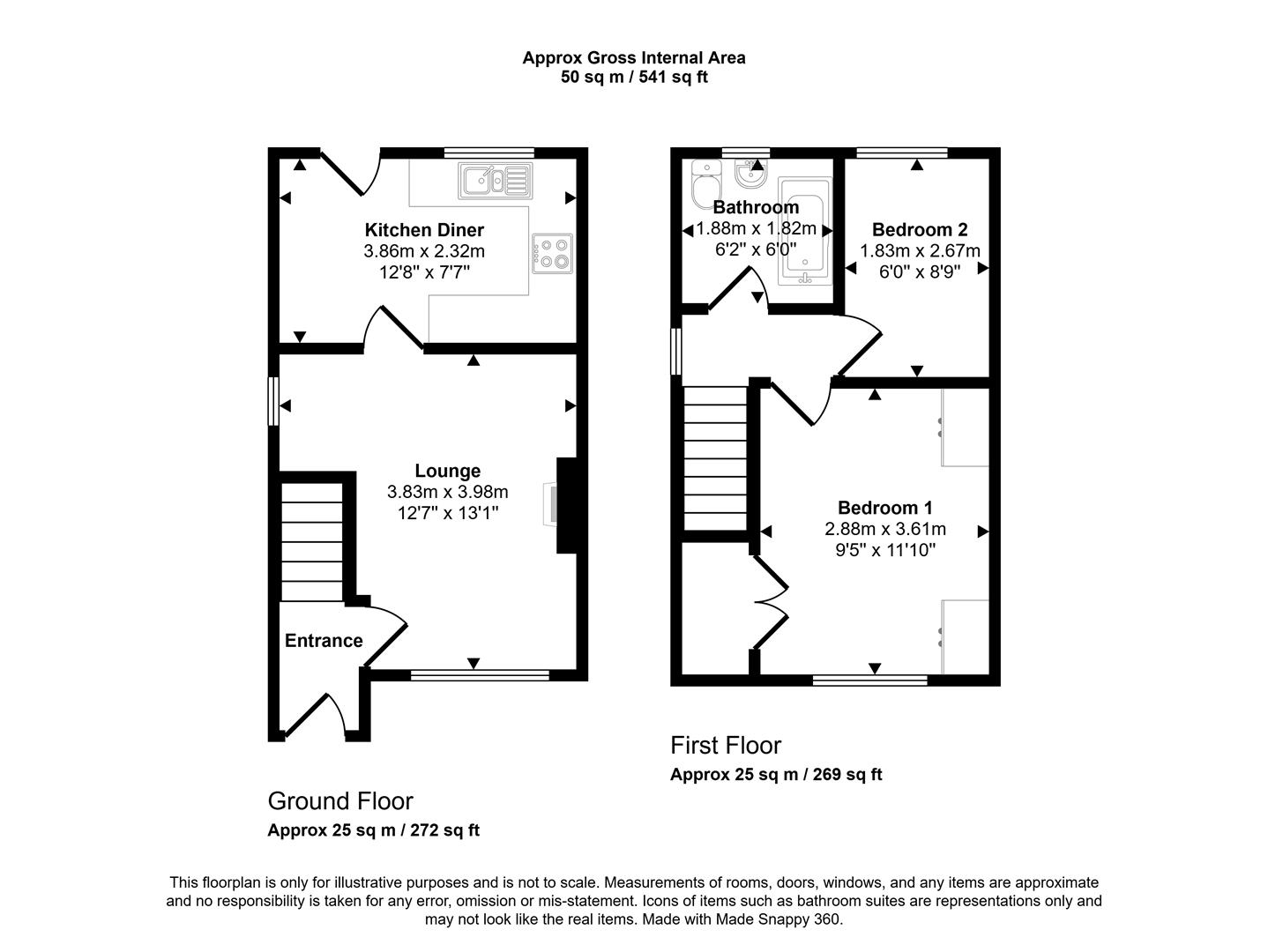 Floorplans For Jordanthorpe Green, Sheffield