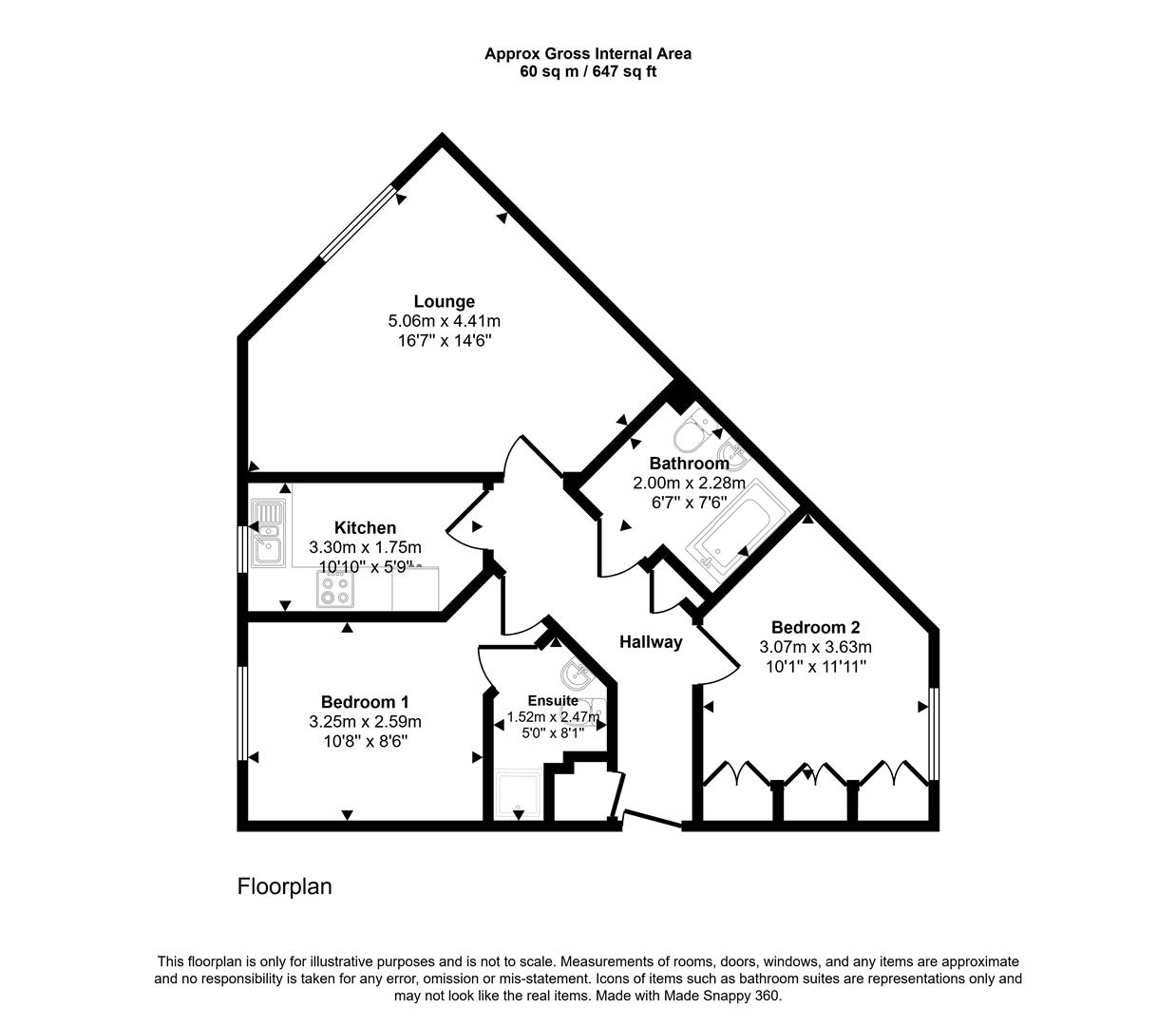 Floorplans For Derwent Chase, Waverley, Rotherham