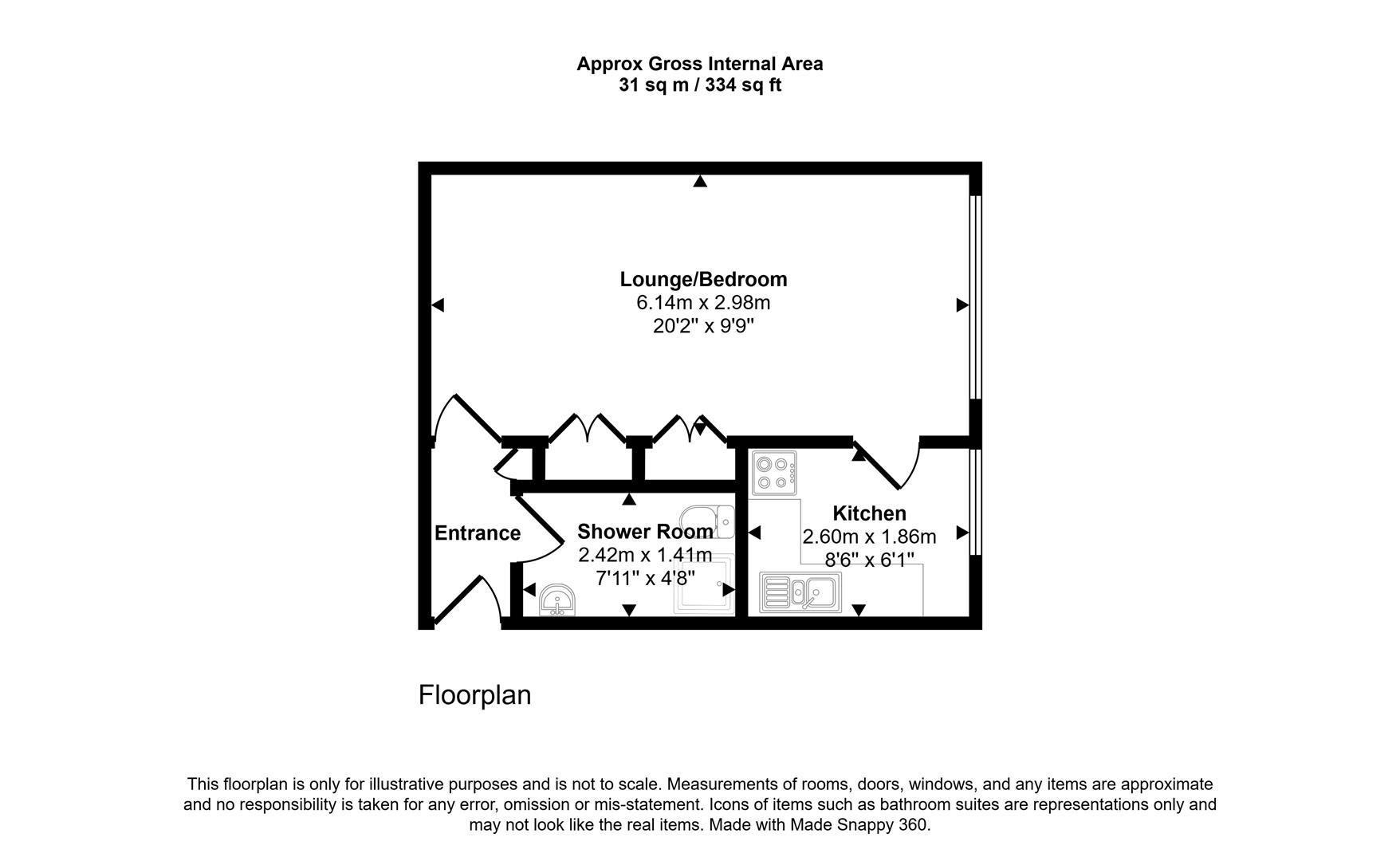 Floorplans For Endcliffe Vale Road, Sheffield