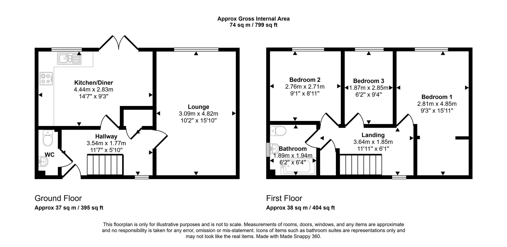 Floorplans For Abbey Brook Court, Sheffield