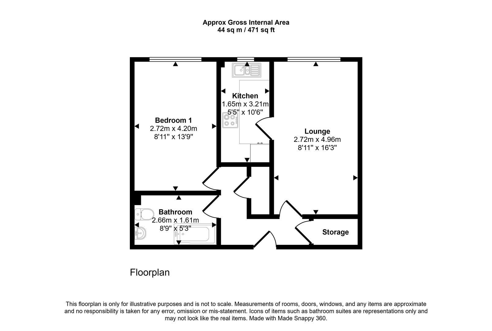 Floorplans For Victoria Court, Victoria Road, Broomhall